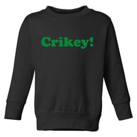 Crikey! Australia Aussie For Australian Slang Toddler Sweatshirt