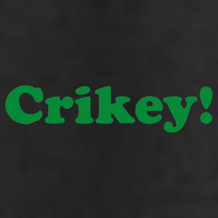 Crikey! Australia Aussie For Australian Slang Golf Towel