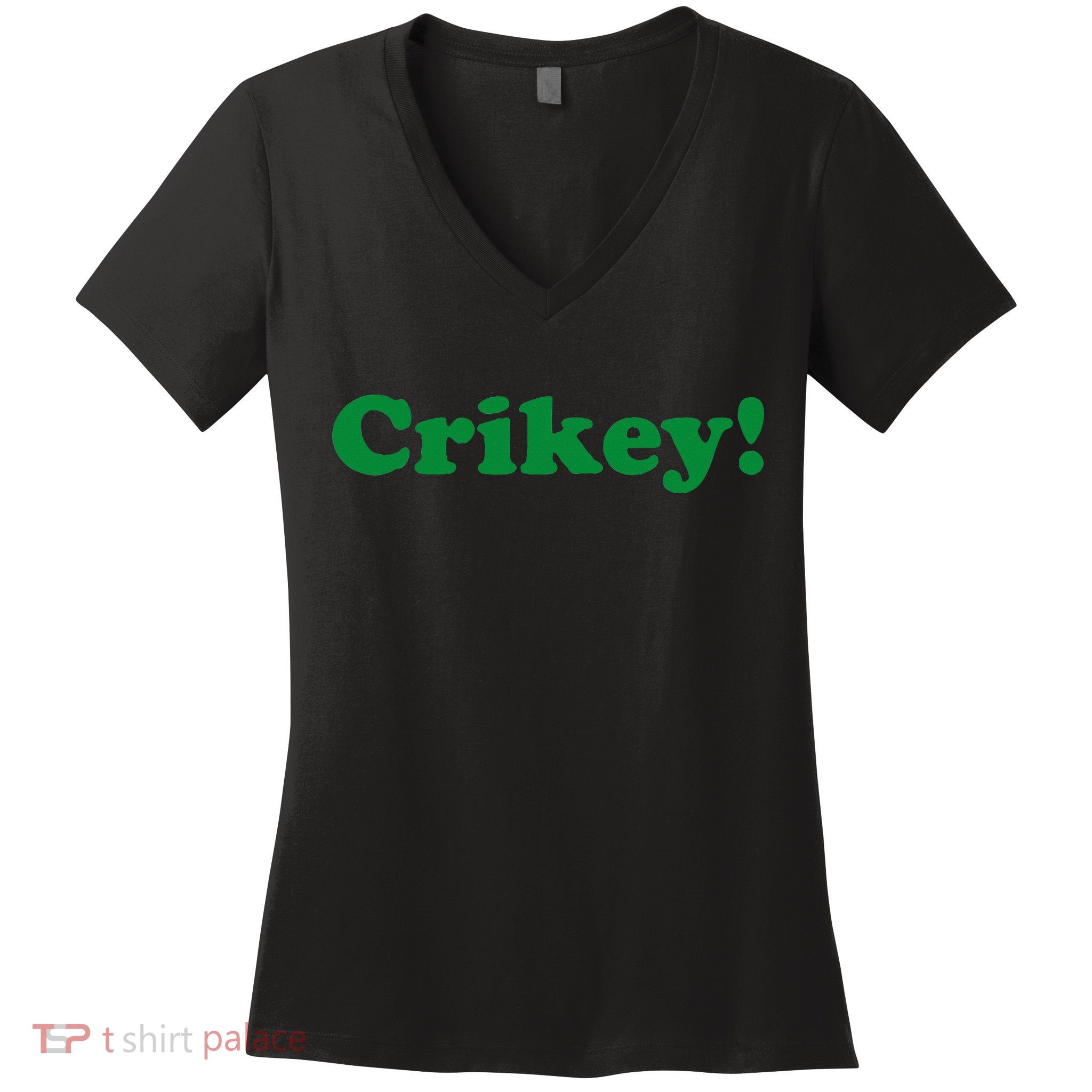 Crikey! Australia Aussie For Australian Slang Women's V-Neck T-Shirt