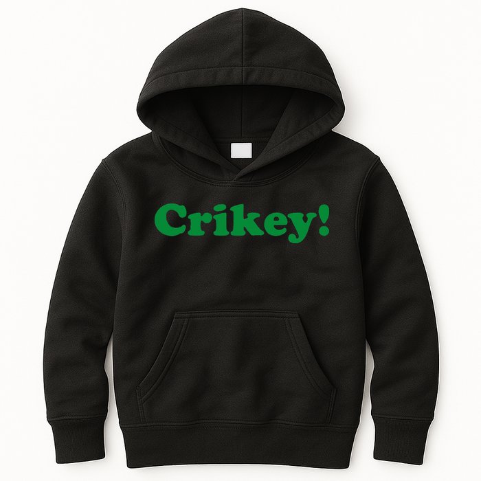 Crikey! Australia Aussie For Australian Slang Kids Hoodie