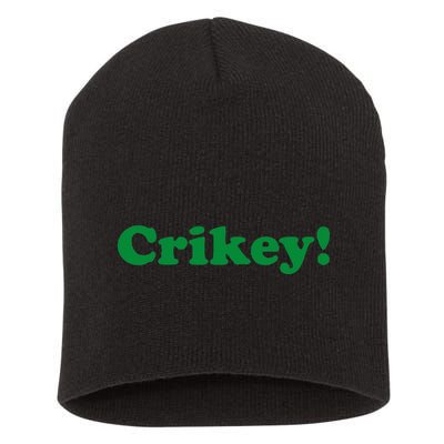 Crikey! Australia Aussie For Australian Slang Short Acrylic Beanie