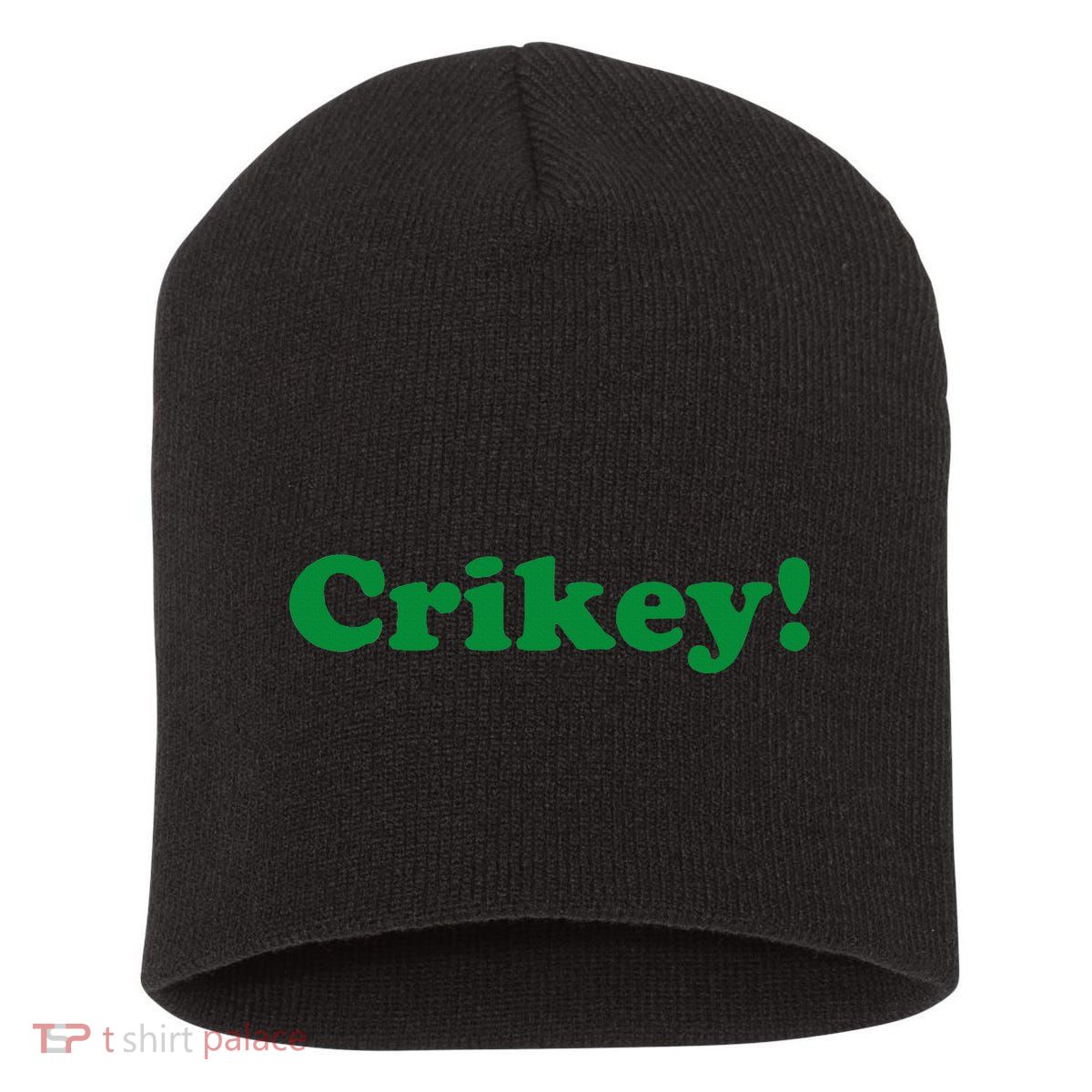 Crikey! Australia Aussie For Australian Slang Short Acrylic Beanie