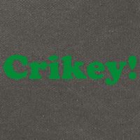 Crikey! Australia Aussie For Australian Slang Cotton Canvas Backpack