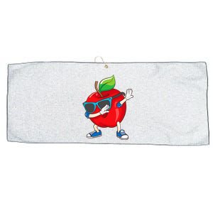 Cool Apple Art For Women Apple Picking Apple Lover Large Microfiber Waffle Golf Towel