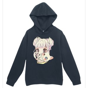 Cute Anime and Cats Lover Manga kawaii Graphic Otaku Urban Pullover Hoodie