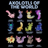 Cute Axolotl Axolotl Animals Of The World Herpetology Cooling Performance Crew T-Shirt