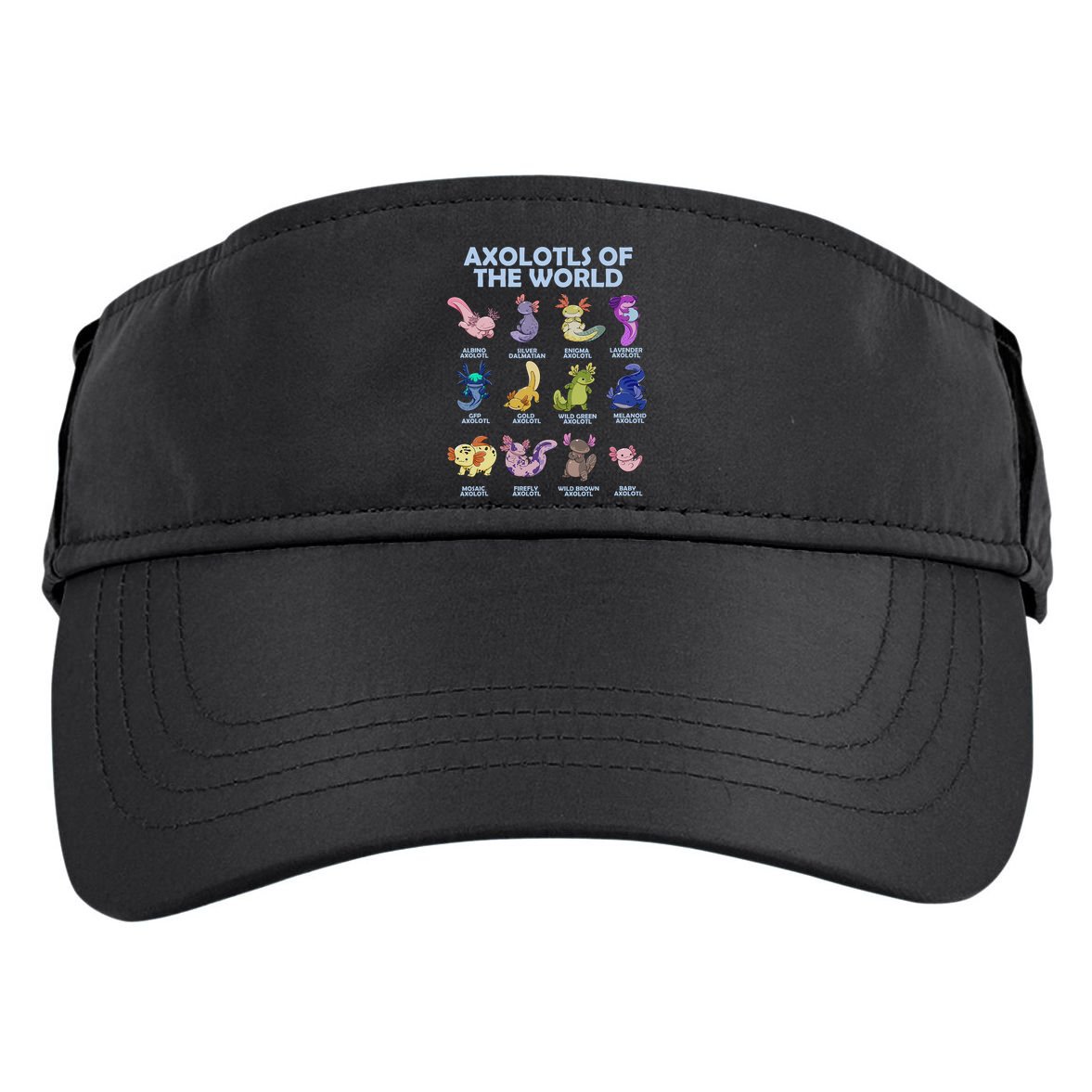 Cute Axolotl Axolotl Animals Of The World Herpetology Adult Drive Performance Visor