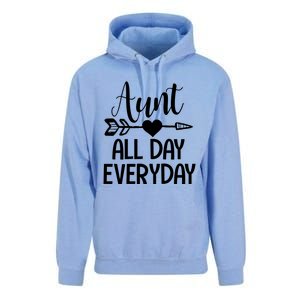 Cute Aunt Auntie Niece Nephew Funny Aunt Arrow Family Gift Unisex Surf Hoodie