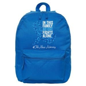 Child Abuse Awareness Month Blue Ribbon Butterflies Cute Gift 16 in Basic Backpack