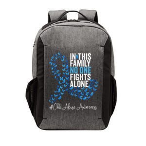 Child Abuse Awareness Month Blue Ribbon Butterflies Cute Gift Vector Backpack