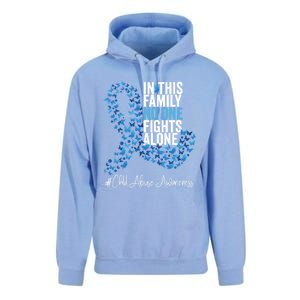 Child Abuse Awareness Month Blue Ribbon Butterflies Cute Gift Unisex Surf Hoodie