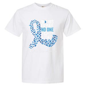 Child Abuse Awareness Month Blue Ribbon Butterflies Cute Gift Garment-Dyed Heavyweight T-Shirt