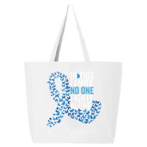 Child Abuse Awareness Month Blue Ribbon Butterflies Cute Gift 25L Jumbo Tote