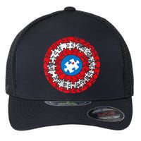 Captain Autism Autism Awareness Month Autism Mom Dad Flexfit Unipanel Trucker Cap