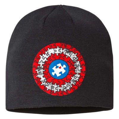 Captain Autism Autism Awareness Month Autism Mom Dad Sustainable Beanie