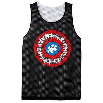 Captain Autism Autism Awareness Month Autism Mom Dad Mesh Reversible Basketball Jersey Tank