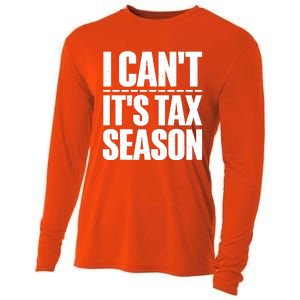 Cool Accountant Art For Men Women Accounting Tax Analyst Cooling Performance Long Sleeve Crew