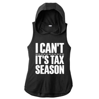 Cool Accountant Art For Men Women Accounting Tax Analyst Ladies PosiCharge Tri-Blend Wicking Draft Hoodie Tank