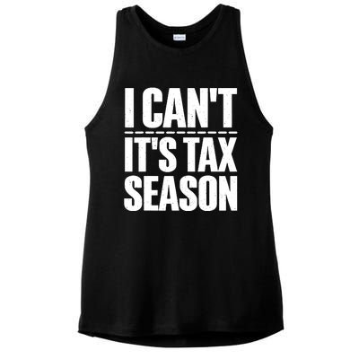 Cool Accountant Art For Men Women Accounting Tax Analyst Ladies PosiCharge Tri-Blend Wicking Tank