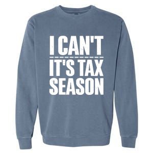 Cool Accountant Art For Men Women Accounting Tax Analyst Garment-Dyed Sweatshirt