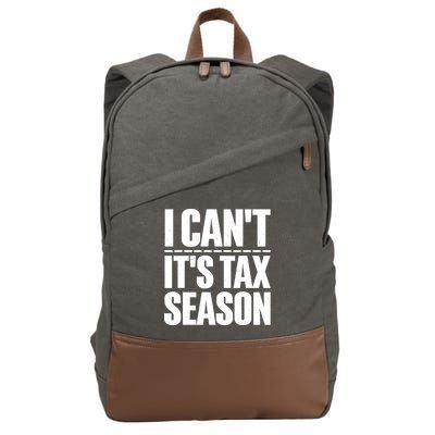 Cool Accountant Art For Men Women Accounting Tax Analyst Cotton Canvas Backpack