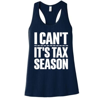 Cool Accountant Art For Men Women Accounting Tax Analyst Women's Racerback Tank