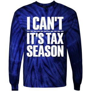 Cool Accountant Art For Men Women Accounting Tax Analyst Tie-Dye Long Sleeve Shirt