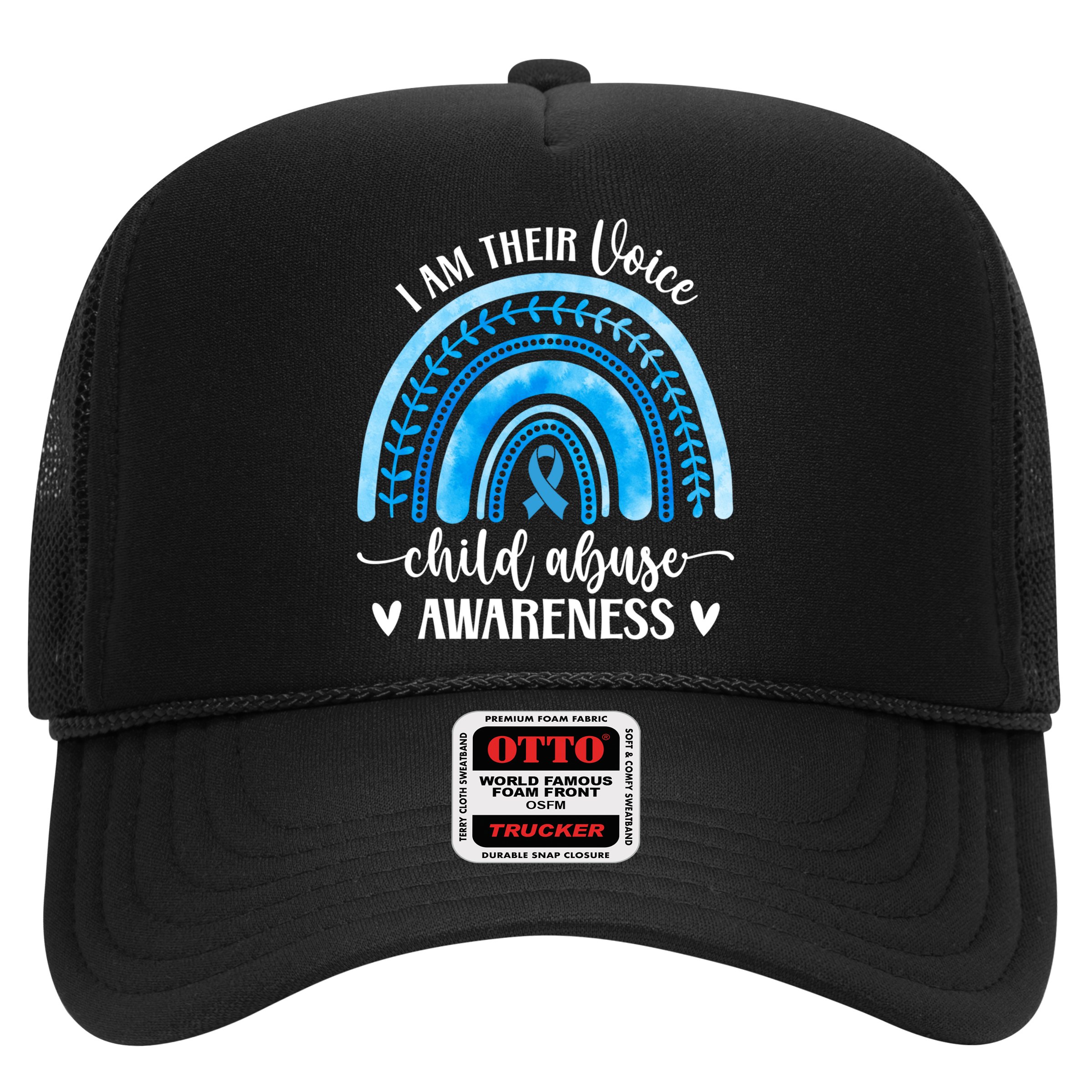Child Abuse Awareness Rainbow Abuse Prevention Month Funny Gift Hat