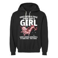 Cool Axolotl Art For Salamander Axolotl Lover Garment-Dyed Fleece Hoodie