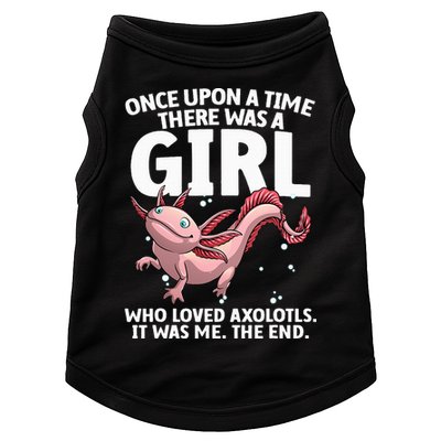 Cool Axolotl Art For Salamander Axolotl Lover Doggie Tank