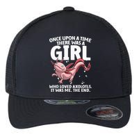 Cool Axolotl Art For Salamander Axolotl Lover Flexfit Unipanel Trucker Cap