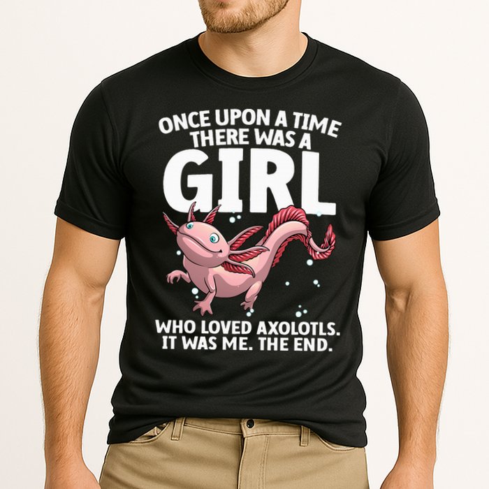 Cool Axolotl Art For Salamander Axolotl Lover Performance Shirt