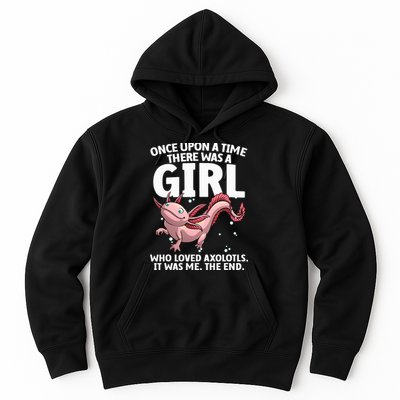Cool Axolotl Art For Salamander Axolotl Lover Hoodie