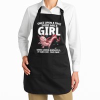Cool Axolotl Art For Salamander Axolotl Lover Apron