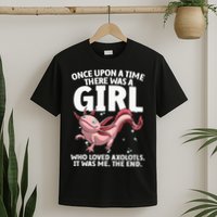 Cool Axolotl Art For Salamander Axolotl Lover T-Shirt