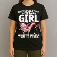 Cool Axolotl Art For Salamander Axolotl Lover T-Shirt