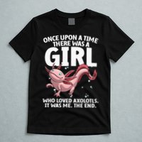 Cool Axolotl Art For Salamander Axolotl Lover T-Shirt