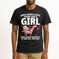 Cool Axolotl Art For Salamander Axolotl Lover Tall T-Shirt