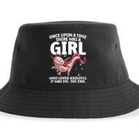 Cool Axolotl Art For Salamander Axolotl Lover Sustainable Bucket Hat