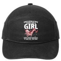 Cool Axolotl Art For Salamander Axolotl Lover 7-Panel Snapback Hat