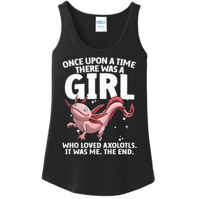 Cool Axolotl Art For Salamander Axolotl Lover Ladies Essential Tank