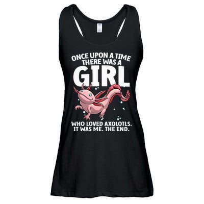 Cool Axolotl Art For Salamander Axolotl Lover Ladies Essential Flowy Tank