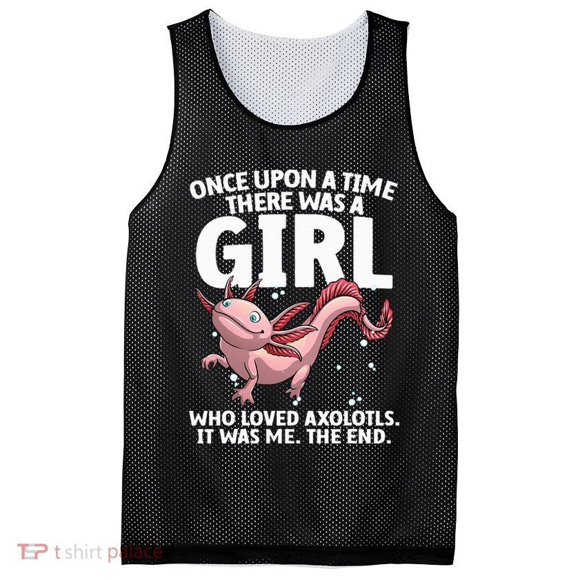 Cool Axolotl Art For Salamander Axolotl Lover Mesh Reversible Basketball Jersey Tank