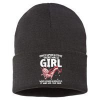 Cool Axolotl Art For Salamander Axolotl Lover Sustainable Knit Beanie
