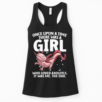 Cool Axolotl Art For Salamander Axolotl Lover Womens Tank Top