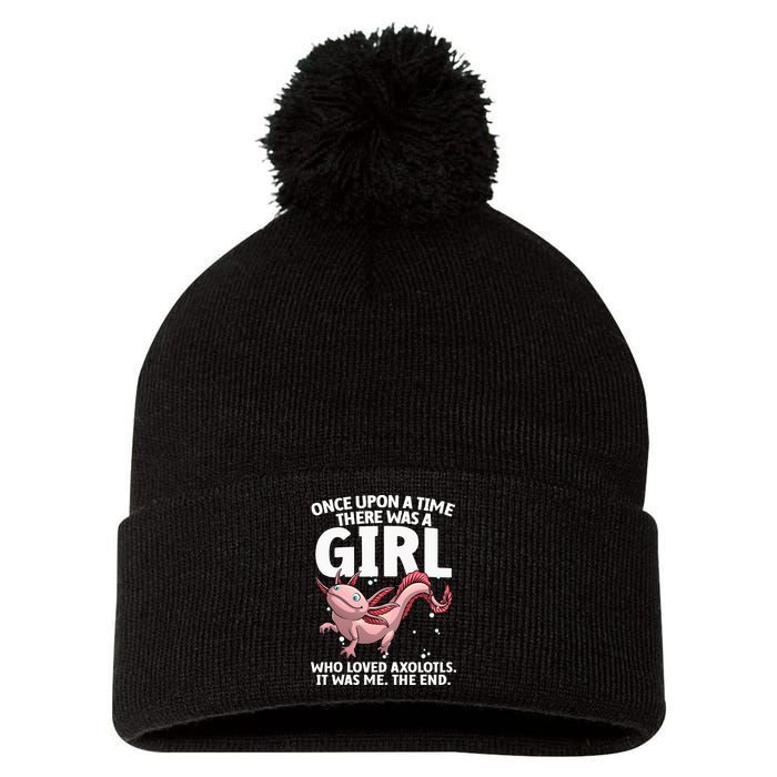 Cool Axolotl Art For Salamander Axolotl Lover Pom Pom 12in Knit Beanie