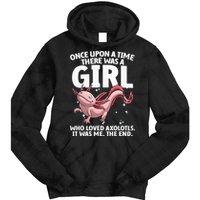 Cool Axolotl Art For Salamander Axolotl Lover Tie Dye Hoodie