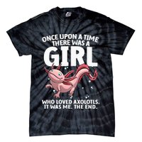 Cool Axolotl Art For Salamander Axolotl Lover Tie-Dye T-Shirt