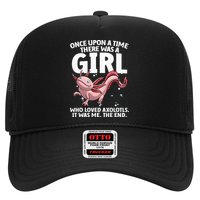Cool Axolotl Art For Salamander Axolotl Lover Trucker Hat