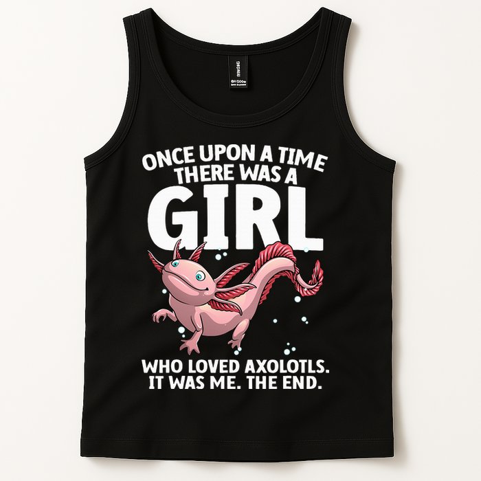 Cool Axolotl Art For Salamander Axolotl Lover Tank Top
